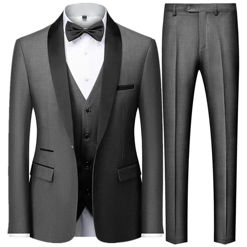 Regal Three-Piece Suit – Manvola Edition