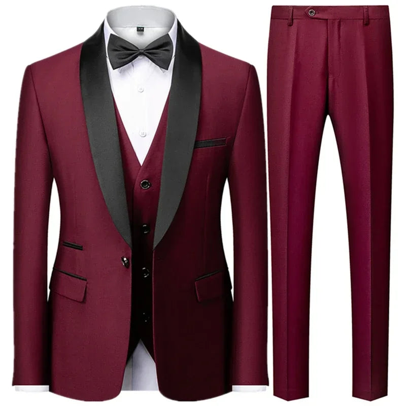 Regal Three-Piece Suit – Manvola Edition