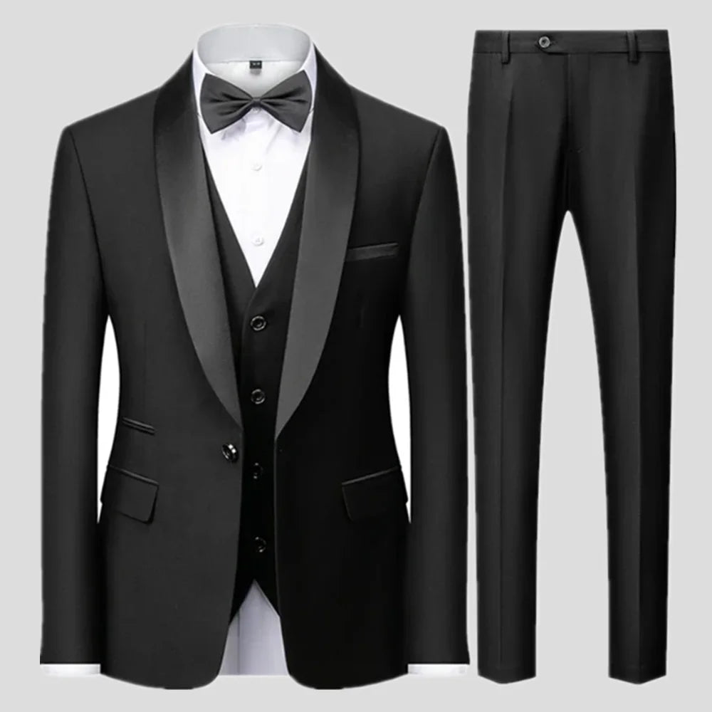Regal Three-Piece Suit – Manvola Edition
