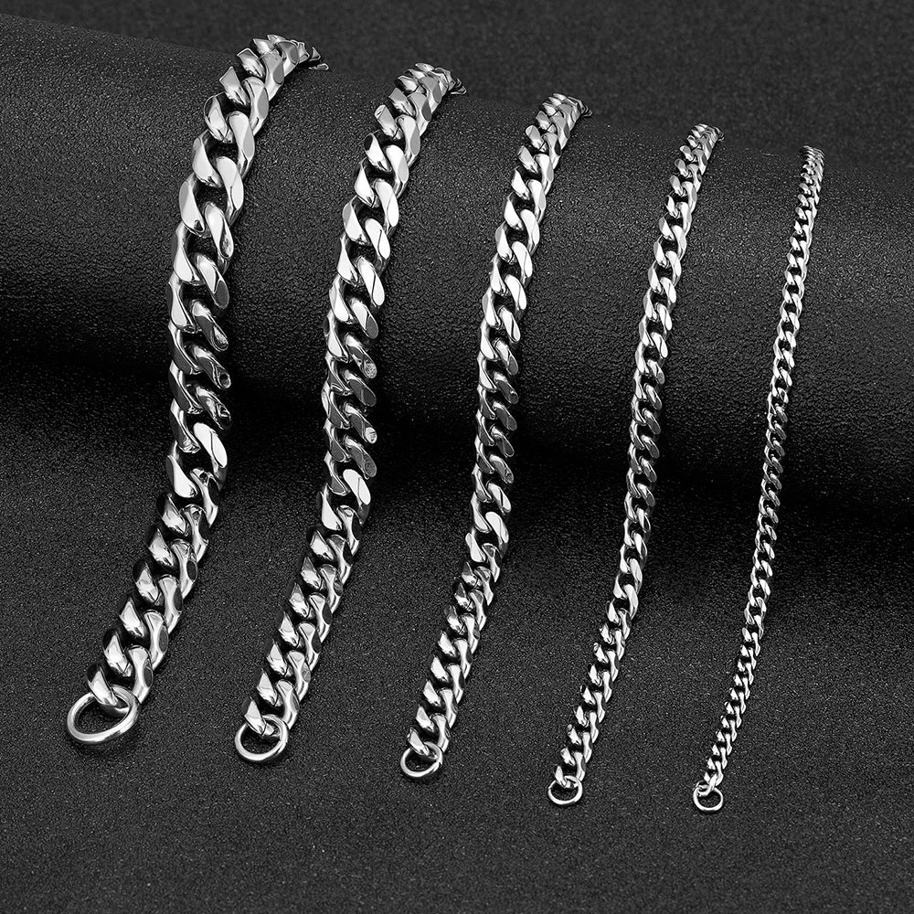 Regal Steel Link Bracelet – Manvola Edition